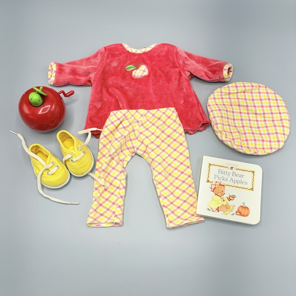 Pleasant Company American Girl Bitty Baby Autumn Apple Picking Outfit